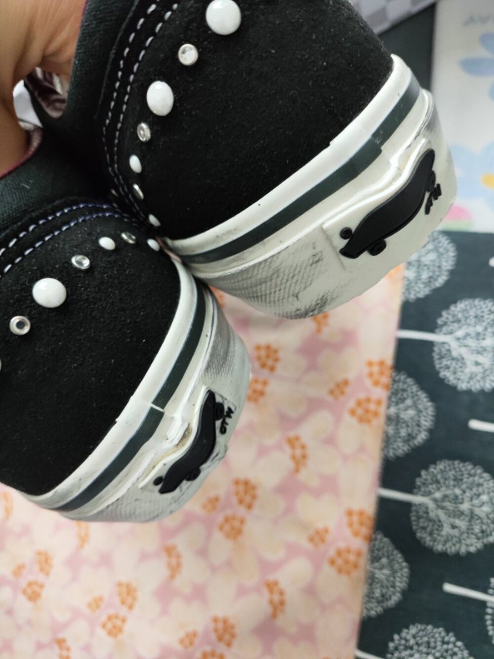 Vans OTW Old Skool 36 Black Pearl Studs - Picture 4 of 6